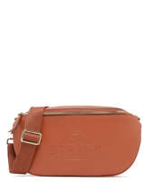 Large Leather Fulgurant Belt Bag Etrier Brown fulgurant EFUL022L