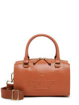 Handbag Fulgurant Leather Etrier Brown fulgurant EFUL036S