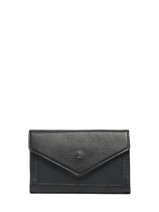 Leather Madras Wallet Etrier Blue madras EMAD469