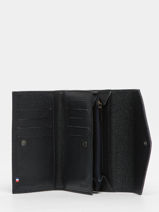Porte-monnaie Madras Cuir Etrier Bleu madras EMAD469-vue-porte