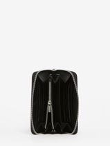 Coin Purse Leather Etrier Black tonnerre ETON090M-vue-porte