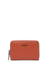Porte-monnaie Cuir Etrier Orange blazer EBLA090M