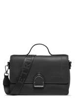 Cross Body Tas Altesse Leather Etrier Black altesse EALT048M