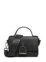 Cross Body Tas Altesse Leder Etrier Zwart altesse EALT048X