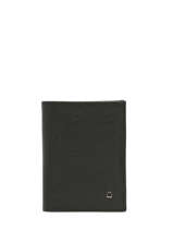 Portefeuille Porte-monnaie Cuir Cuir Etrier Noir madras EMAD142