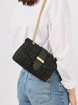 Shoulder Bag Shelby Etrier Black shelby ESHE002R-vue-porte