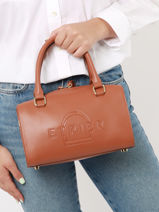 Handtas Fulgurant Leder Etrier Bruin fulgurant EFUL036S-vue-porte