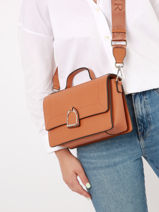 Cross Body Tas Altesse Leder Etrier Bruin altesse EALT048M-vue-porte