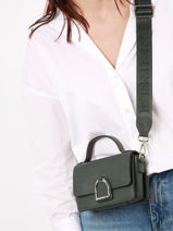 Cross Body Tas Altesse Leder Etrier Groen altesse EALT048X-vue-porte