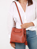 Sac Bourse Blazer Cuir Etrier Orange blazer EBLA004S-vue-porte
