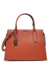 Sac Port Main Blazer Cuir Etrier Orange blazer EBLA003M