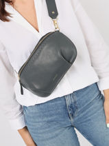 Belt Bag Etrier Blue tradition EHER022L-vue-porte