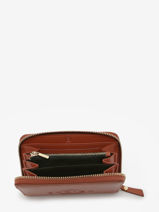Portemonnee Leder Etrier Bruin fulgurant EFUL090M-vue-porte