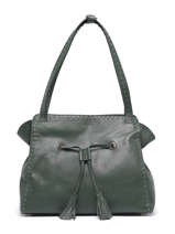 Shoulder Bag Tradition Leather Etrier Green tradition EHER027M