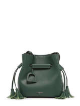Bucket Bag Blazer Leather Etrier Green blazer EBLA004S
