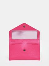 Leather Document Holder Madras Etrier Pink madras EMAD054-vue-porte