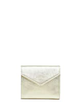 Card Holder Leather Etrier Gold etincelle irisee EETI113