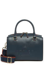 Handtas Fulgurant Leder Etrier Blauw fulgurant EFUL036M