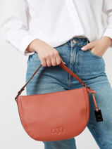 Top Handle Ecuyer Leather Etrier Orange ecuyer EECU06-vue-porte