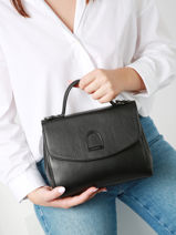 Cross Body Tas Balade Leder Etrier Zwart balade EBAL046M-vue-porte
