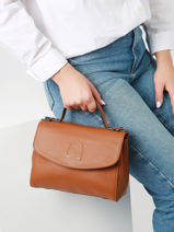 Crossbody Bag Balade Leather Etrier Brown balade EBAL046M-vue-porte