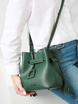 Cross Body Tas Blazer Leder Etrier Groen blazer EBLA004S-vue-porte
