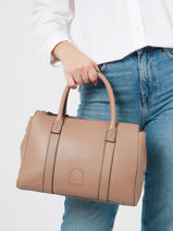 Sac Port Main Balade Cuir Etrier Marron balade EBAL044S-vue-porte