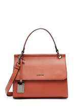 Shoulder Bag Blazer Leather Etrier Orange blazer EBLA001M