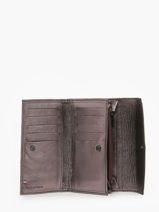 Leather Etincelle Wallet Etrier Pink etincelle irisee EETI469-vue-porte