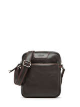 Medium Leather Foulonn� Crossbody Bag Etrier Brown foulonne EFOU729M