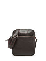 Medium Leather Foulonn Crossbody Bag Etrier Brown foulonne EFOU729M
