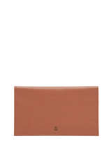 Checkholder Leather Etrier Brown madras EMAD905