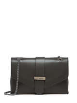 Sac Port paule Jana Bloc Cuir Etrier Noir jana bloc EJBC002T