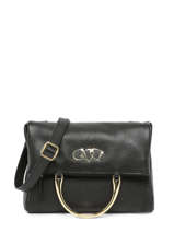 Crossbody Bag Jumping Leather Etrier Black jumping - EJUM051S