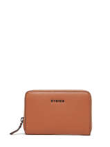 Coin Purse Leather Etrier Brown blazer EBLA090M