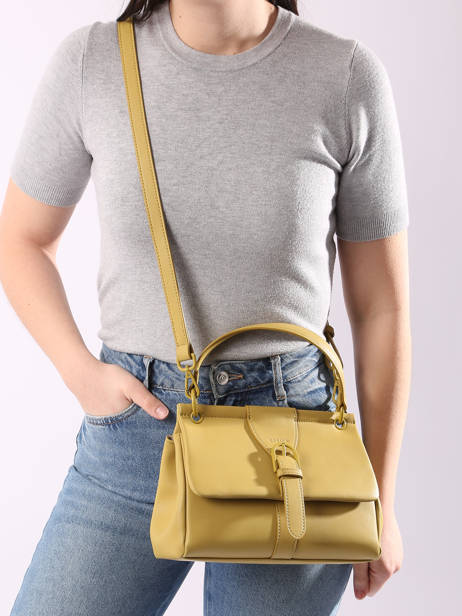 Crossbody Bag Oxer Leather Etrier Yellow oxer EOXE001M other view 1