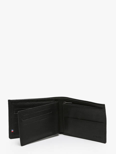 Leather Wallet Madras Etrier Black madras EMAD438 other view 2