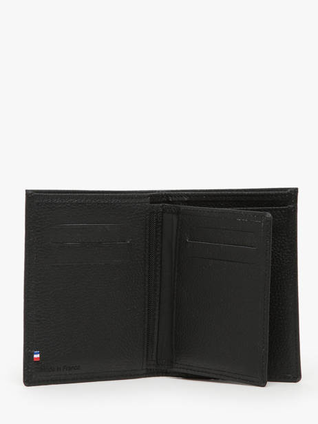 Wallet Leather Etrier Black madras EMAD247 other view 1