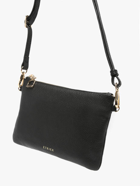 Sac Bandoulière Tradition Cuir Etrier Noir tradition ETRA0141 vue secondaire 2