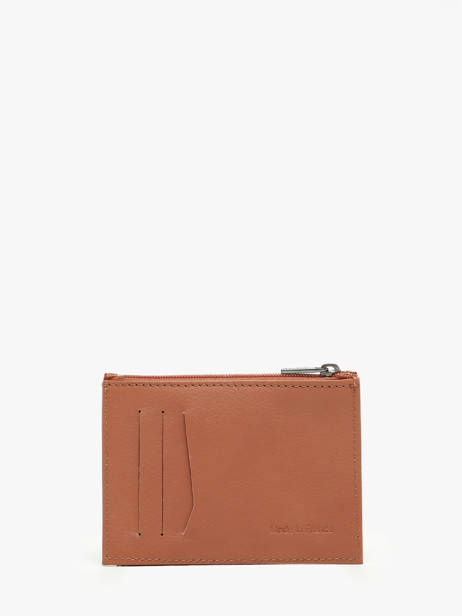 Porte-cartes Porte-monnaie Cadence Cuir Etrier Marron cadence ECAD5012 vue secondaire 2