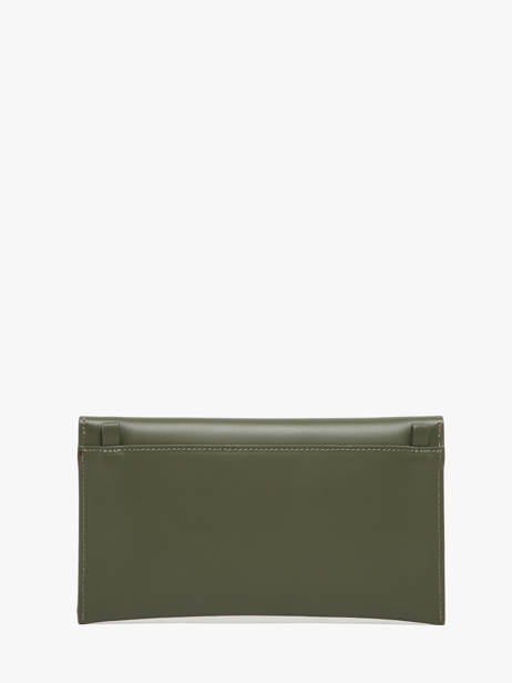 Medium Leather Paddock Clutch Bag Etrier Green paddock TLOS1670 other view 4