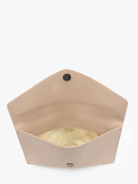 Clutch Paddock L Leder Etrier Beige paddock EPAD075L ander zicht 3