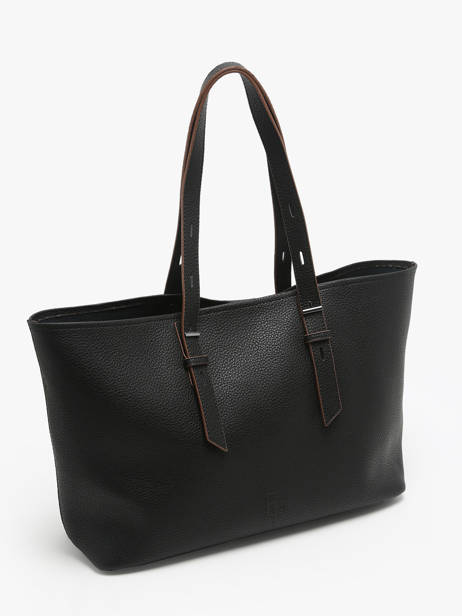 Schoudertas Cavalier Leder Etrier Zwart cavalier ECLR127M ander zicht 2