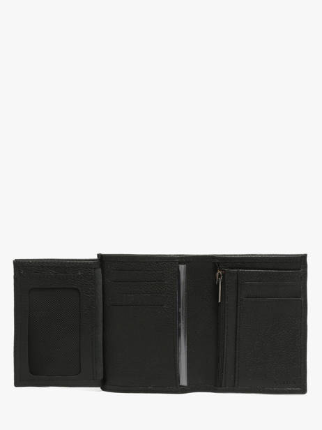 Portefeuille Porte-monnaie Madras Cuir Etrier Noir madras EMAD142 vue secondaire 2