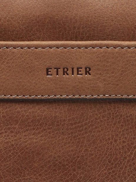 Cross Body Tas Spider Leder Etrier Bruin spider 12645 ander zicht 5