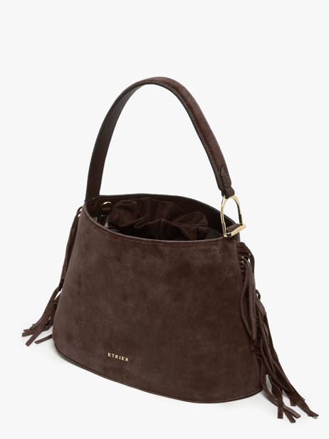 Cross Body Tas Country Leder Etrier Bruin country ECOU161M ander zicht 3