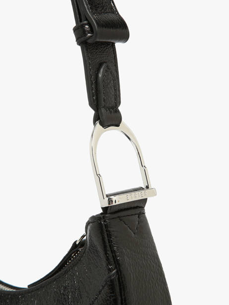 Schoudertas Jolly Leder Etrier Zwart jolly EJOL147S ander zicht 4