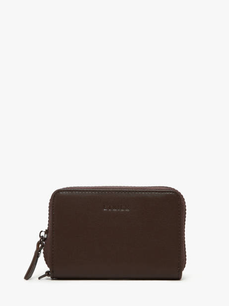 Coin Purse Leather Oxer Etrier Brown oxer EOXE096M