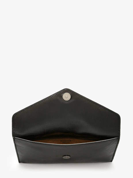 Medium Leather Paddock Clutch Bag Etrier Black paddock TLOS1670 other view 3