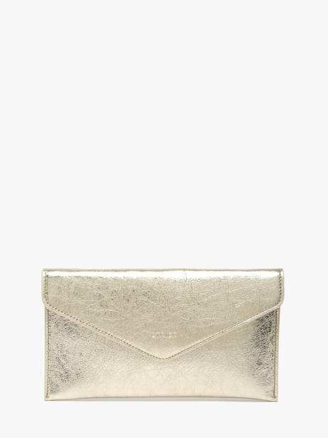 Medium Leather Paddock Clutch Bag Etrier Gold paddock TLOS1670